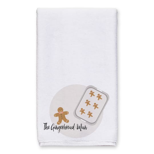 The Gingerbread Man Tea Towels - Set of 2